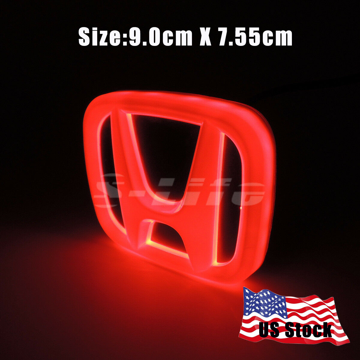 Modify LED Car Tail Logo Badge Emblem Lights Bulb Fits Honda Jazz Odyssey CR-V