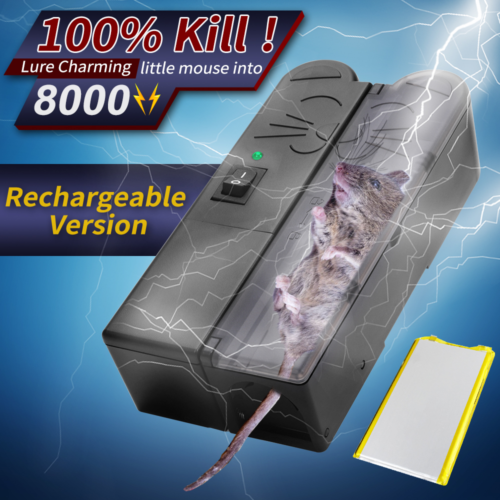 Electronic Mouse Trap Victor Control Rat Killer Electric Rodent Zapper Outdoor