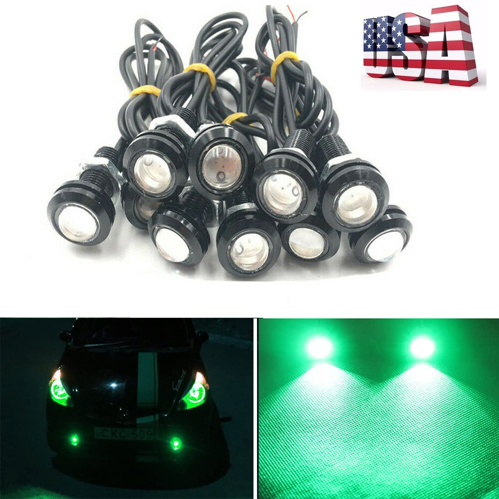 Daytime Running Lights LED Eagle Eye Lights Bumper Fog Light Motorcycle Light Tail Backup Light for Car Van SUV Motorcycle Etc