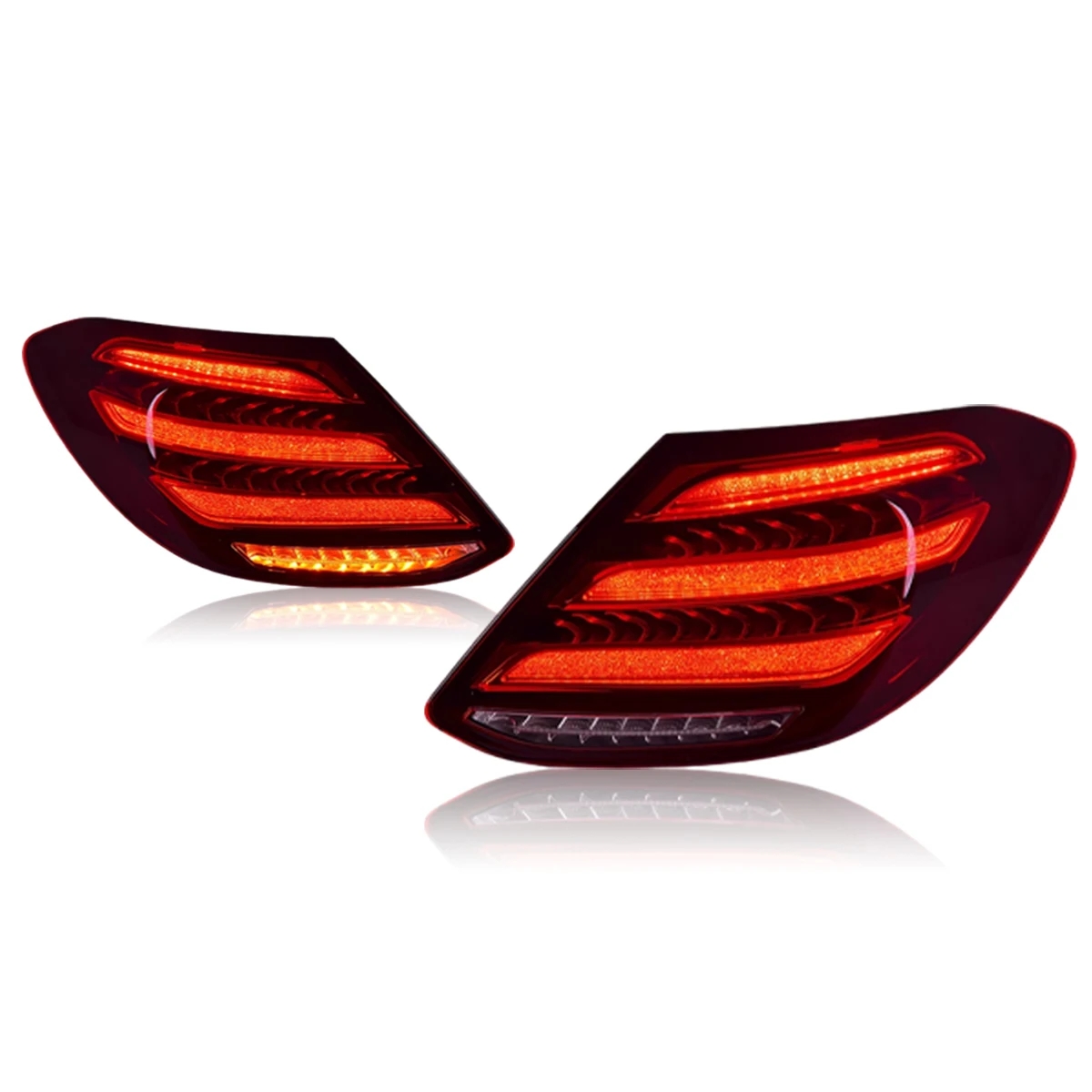 For BENZ W213 LED Tail Light 2016-2019 E200 E300 E260 E350 DRL
