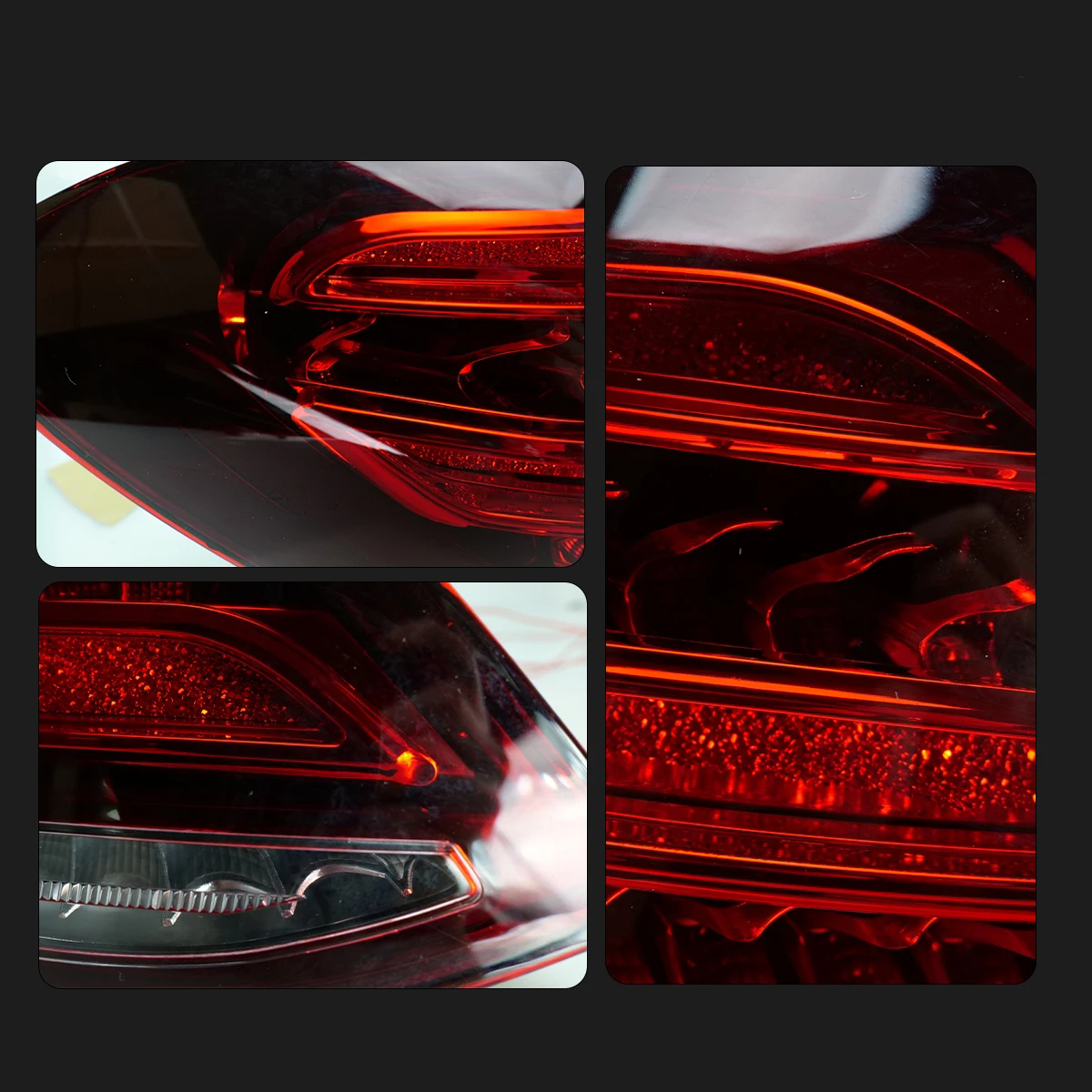 E200 S213 後期　 テールランプ 左　社外　2016-2020 美品 For BENZ W213 LED Tail Light 2016-2019 E200 E300 E260 E350 DRL