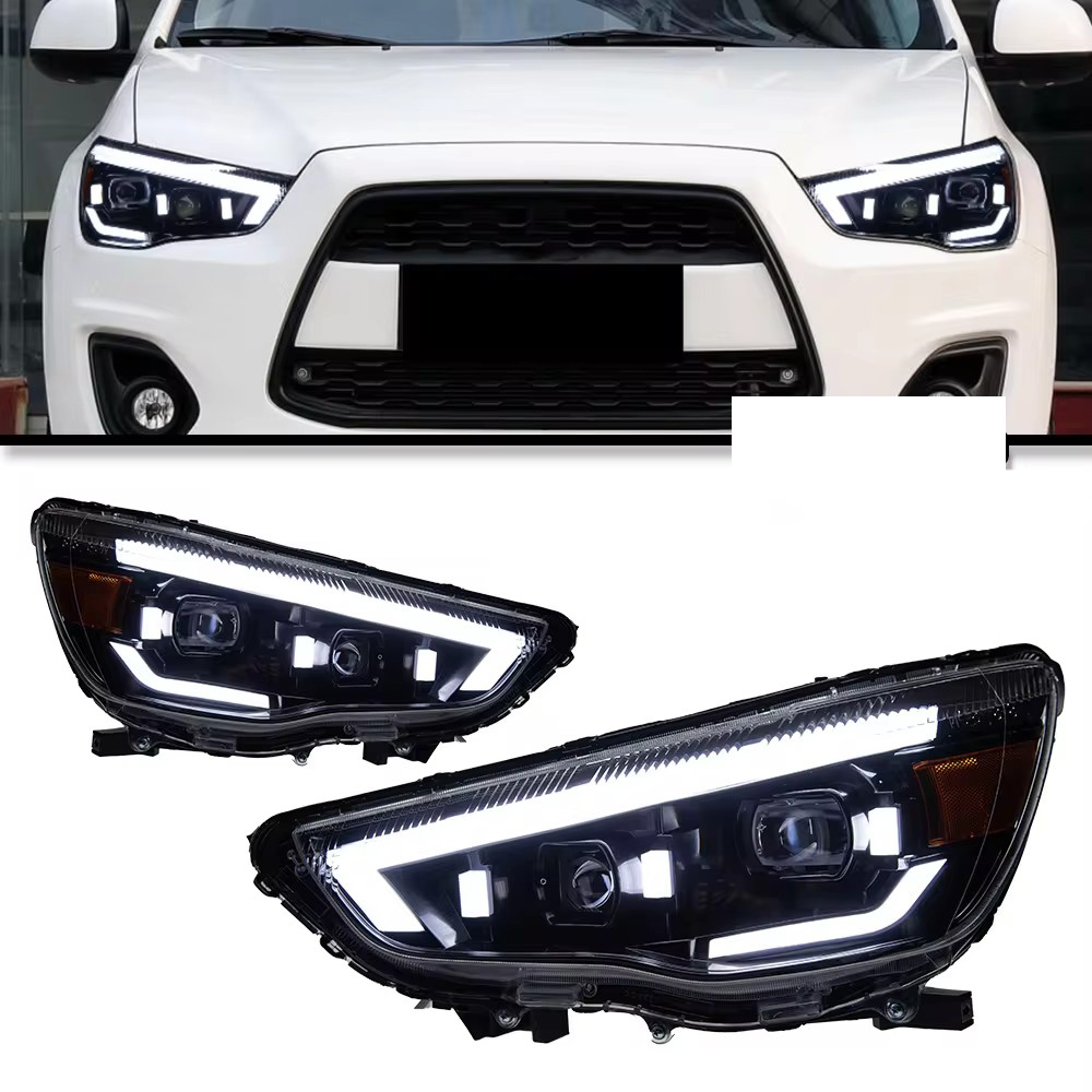 LED Front Headlight For Mitsubishi ASX 2013-2019 Luxury With
