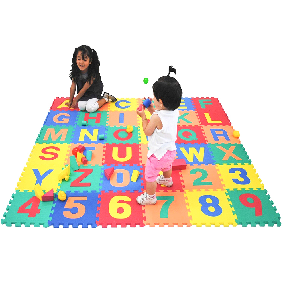 30 x 30 x 1 cm 26/36pcs EVA Foam Floor Kids Mats Alphabet Number