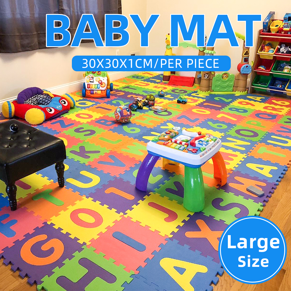 10pcs Kids Baby Number Color Interlocking Eva Foam Floor Mats Ebay