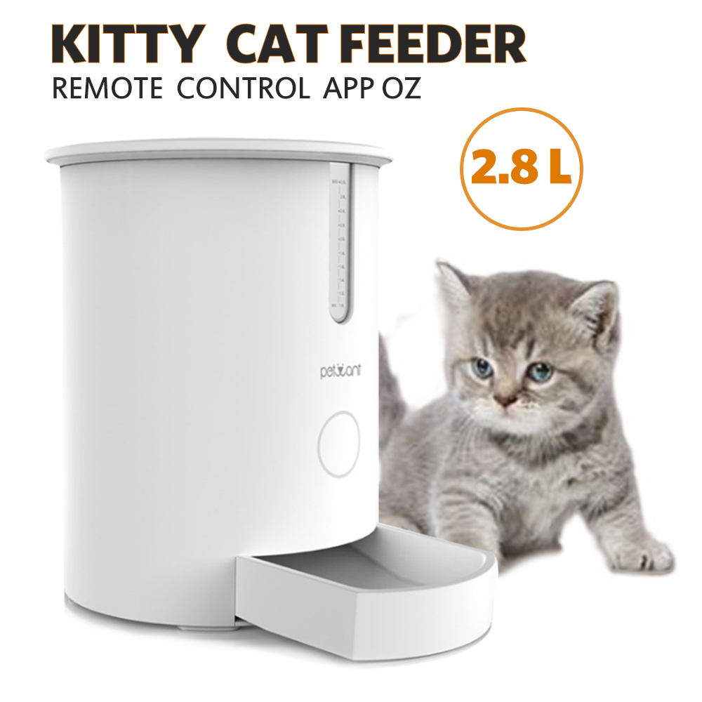 2 8l Pet Feeder Wifi Auto Cat Dog Automatic Program Digital Food