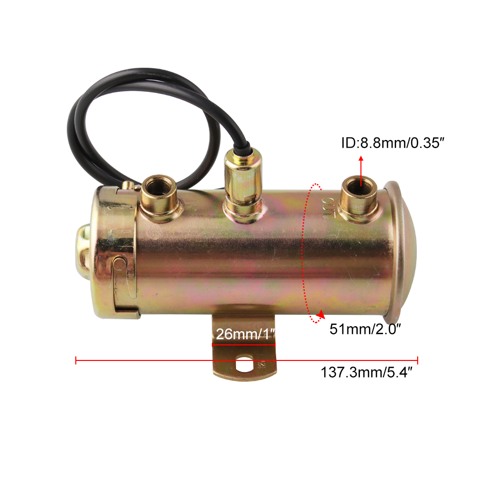 27149-2093 149-1828 Fuel Pump 12V Electric Universal For Large Carburetor Engine