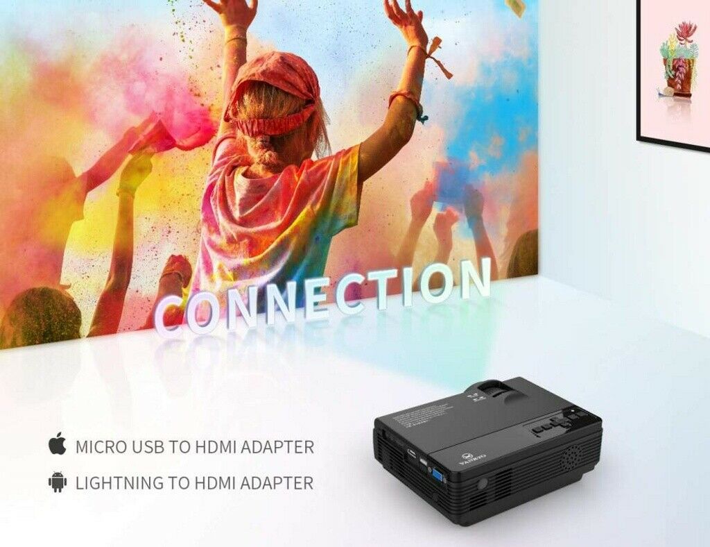 VANKYO Leisure 3 LED Portable Projector 3600 Brightness 1080P HD Dual