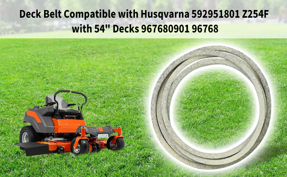 Husqvarna discount z254f belt