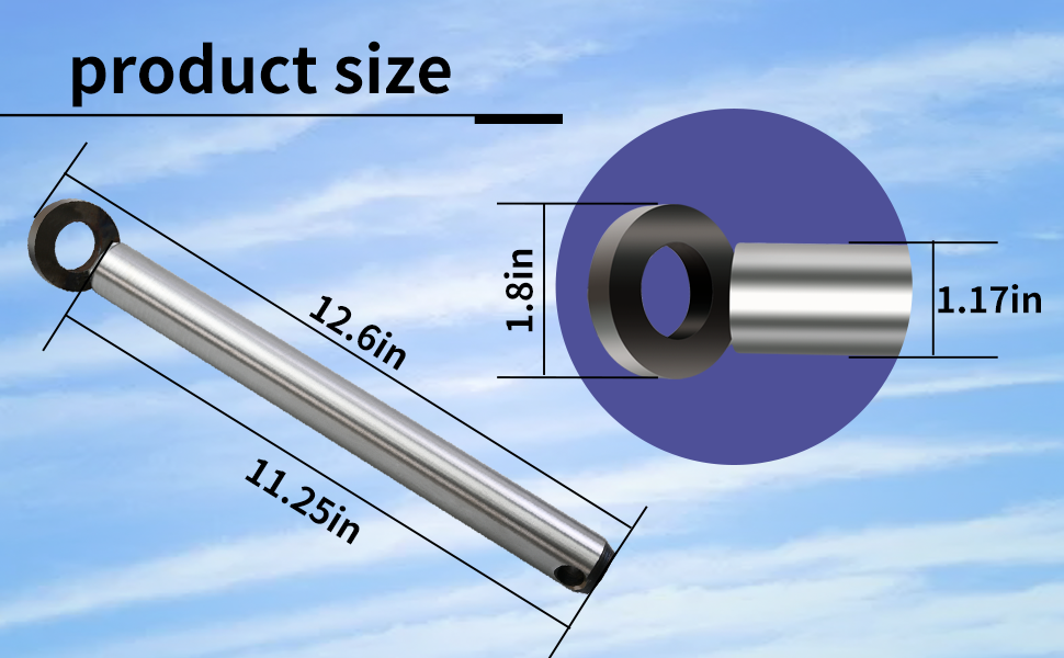 K7870 Quick attach bucket locking pin fits for Kubota KX040 KX033