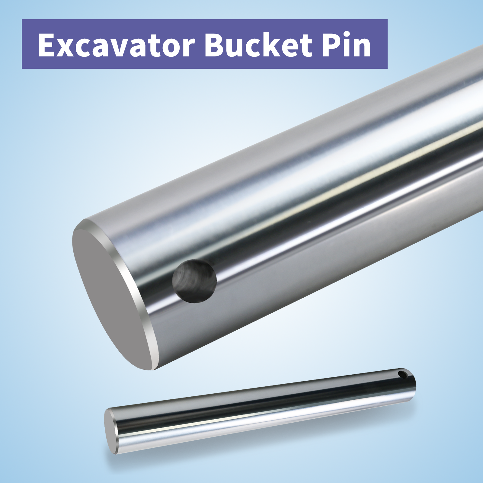 40mm X 13-Inch Excavator Bucket Pin – Fits John Deere, Yanmar, Kubota, Takeuchi & More 2 thumbnail image