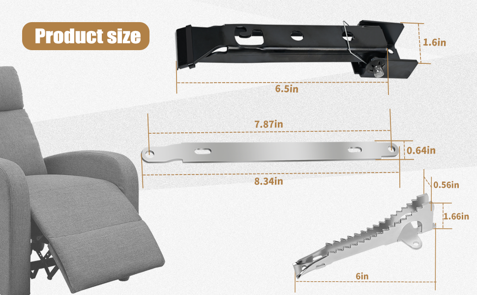 HYKE Theaded Atchet And Pawl Complete Ecline Eplaent Set La Z Boy Lazyboy Rocker Recliners Swivel Armchairs Replaent Part Lazyboy Recliner Rocker Ra%2f16444650553