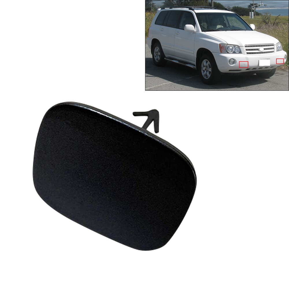 Pack of 2 Front Left & Right Bumper Tow Hook Eye Cover Cap