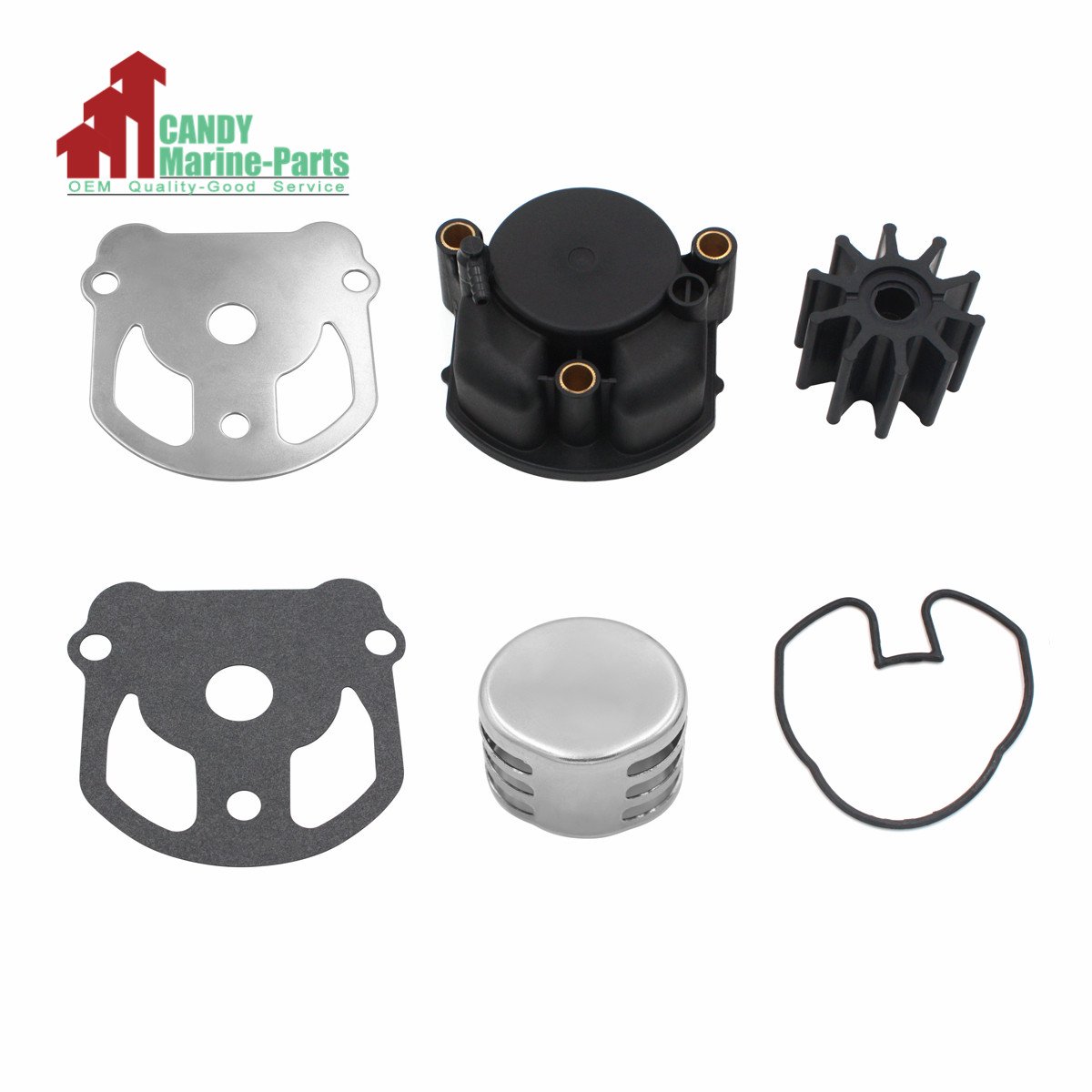 Thermostat 60°C/140°F Pour Moteur Mercury Mariner - Réf 825212001, 855676003 - Pour BF 8 à 225 CV, Avec Joints