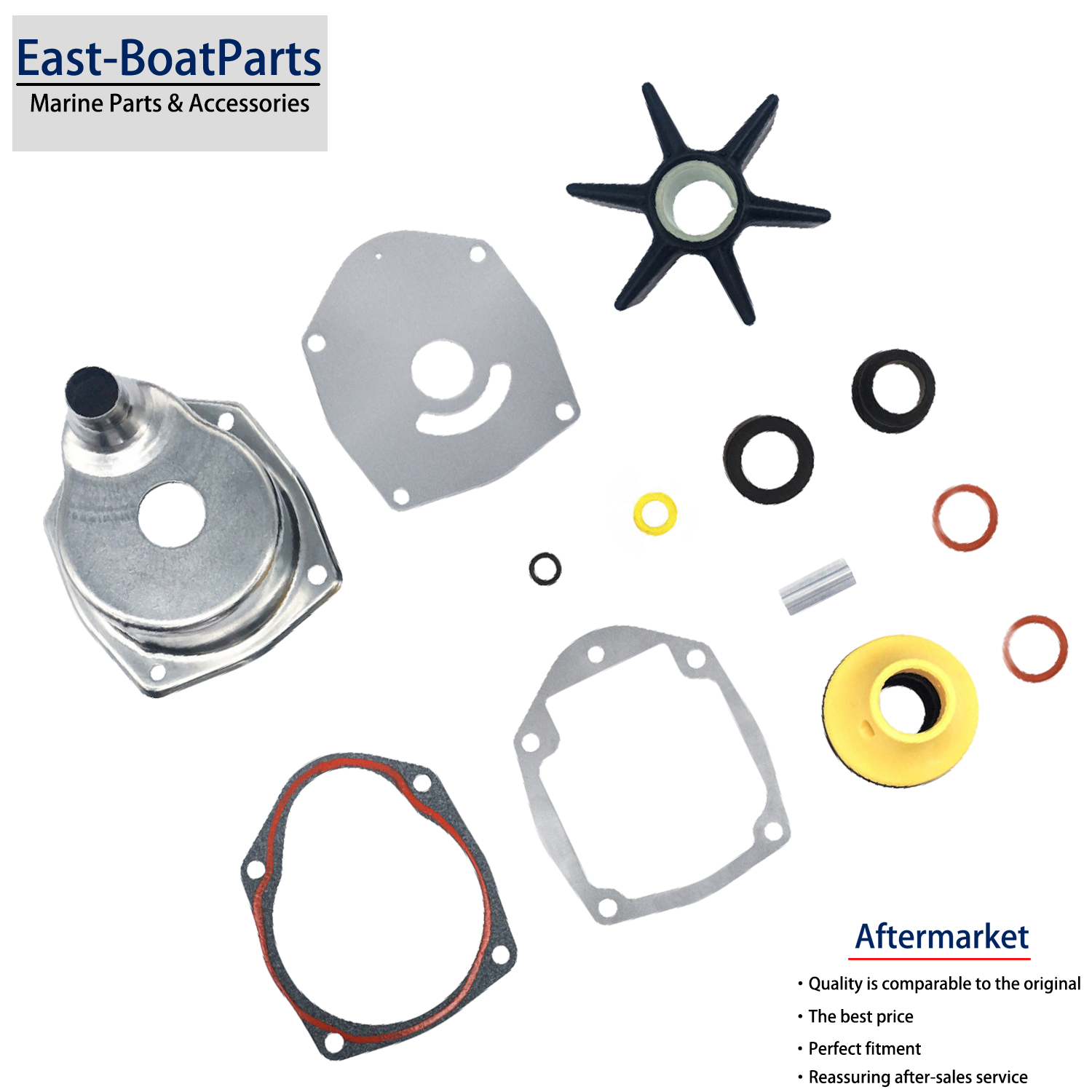 Quicksilver 817275A09 Water Pump Repair Kit – Verado 135–300HP OEM Quicksilver 817275A09 Water Pump Repair Kit – Verado 135–300HP OEM