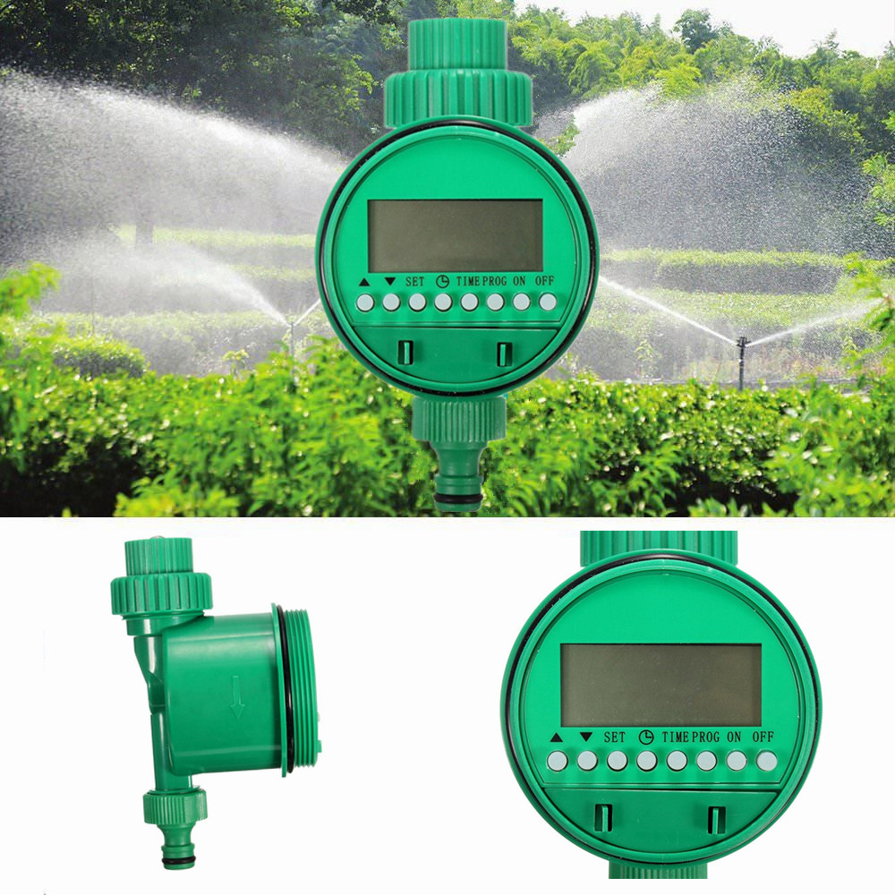 Home Water Timer Garden Irrigation Timer Controller Set Water Programs US