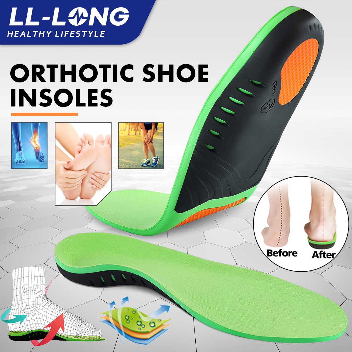 orthotic shoe insoles
