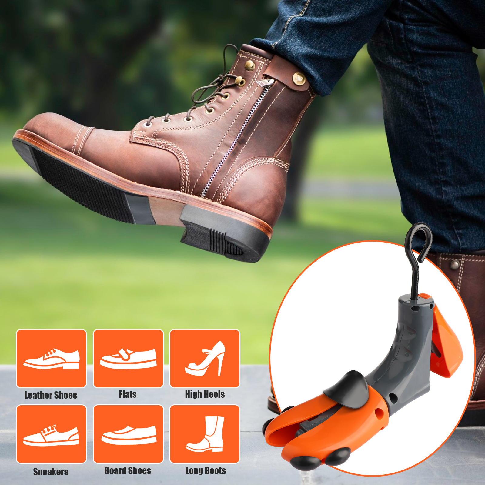 Shoe Stretcher Do Leather Sneakers Stretch Shoe Stretcher Women Men  Professional Boot Stretcher Adjustable