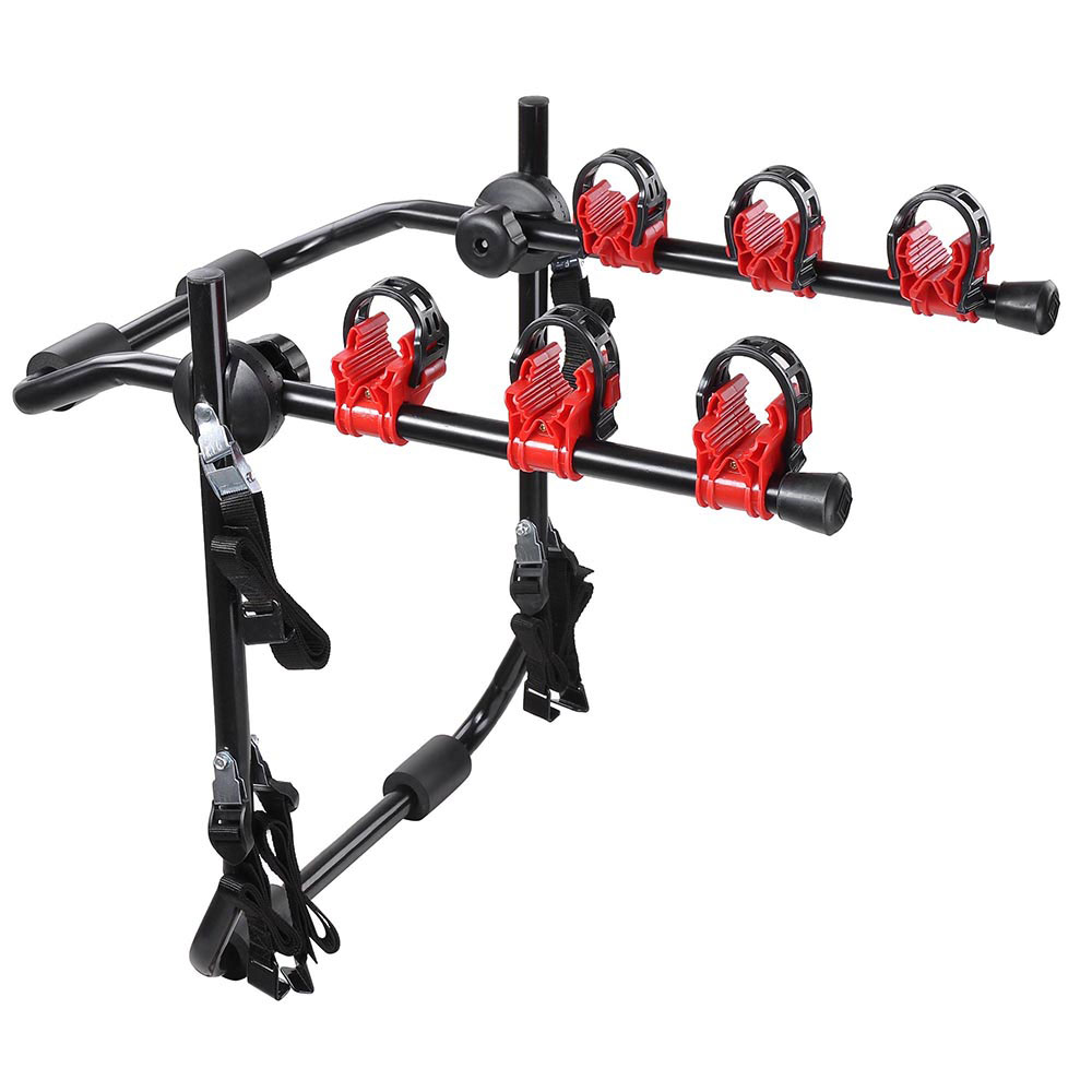 3 BICYCLE BIKE CAR CYCLE CARRIER RACK UNIVERSAL FITTING SALOON