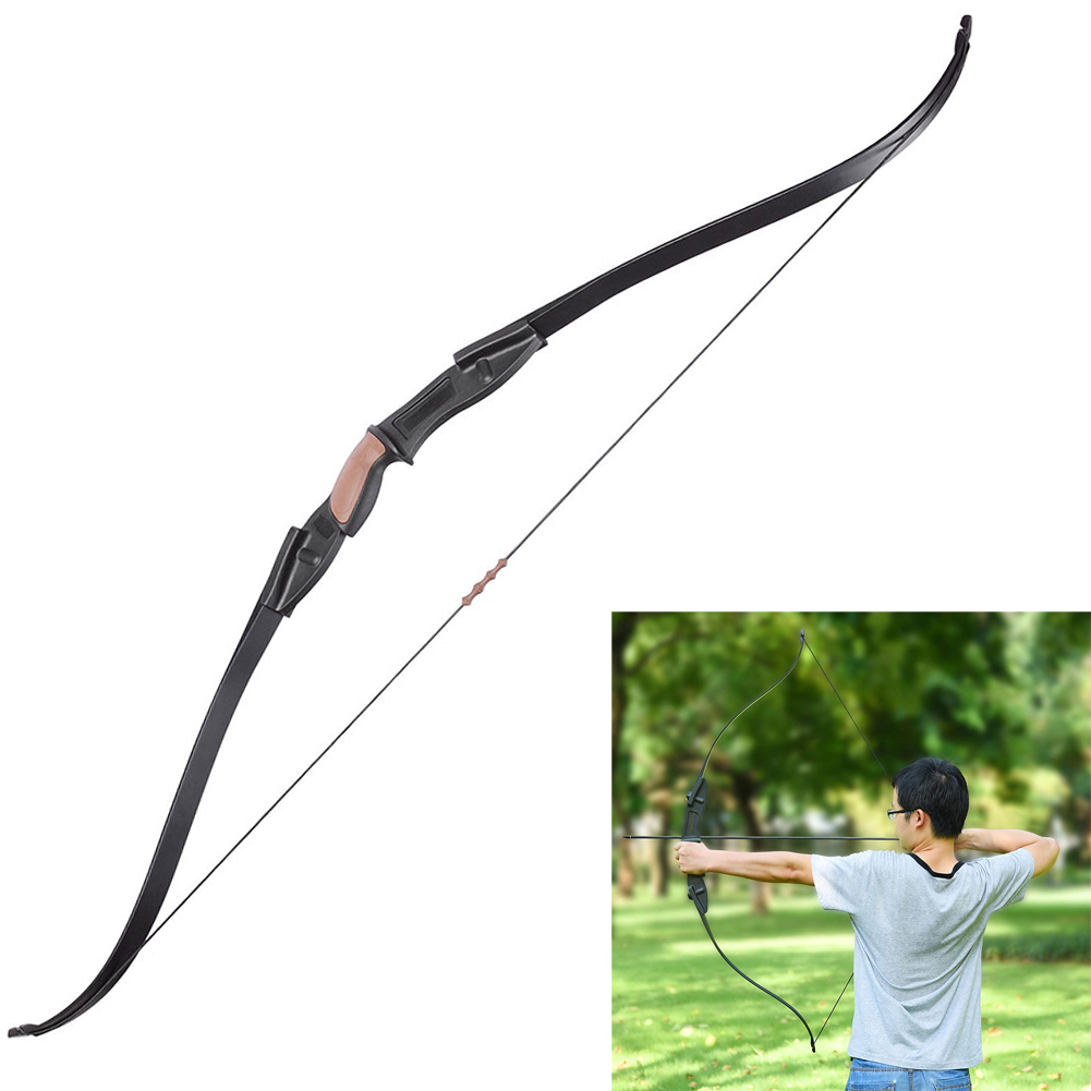 28Lbs Recurve Archery Takedown Bow Hunting Practice Target Game Shooting Sh...