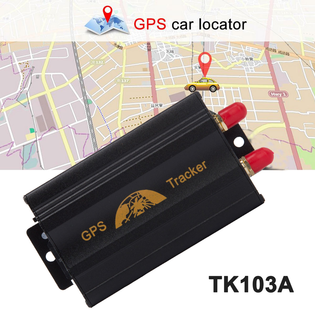 GPS Tracker Anti Theft Car Immobilizer Device Vehicle Alarm Tracking