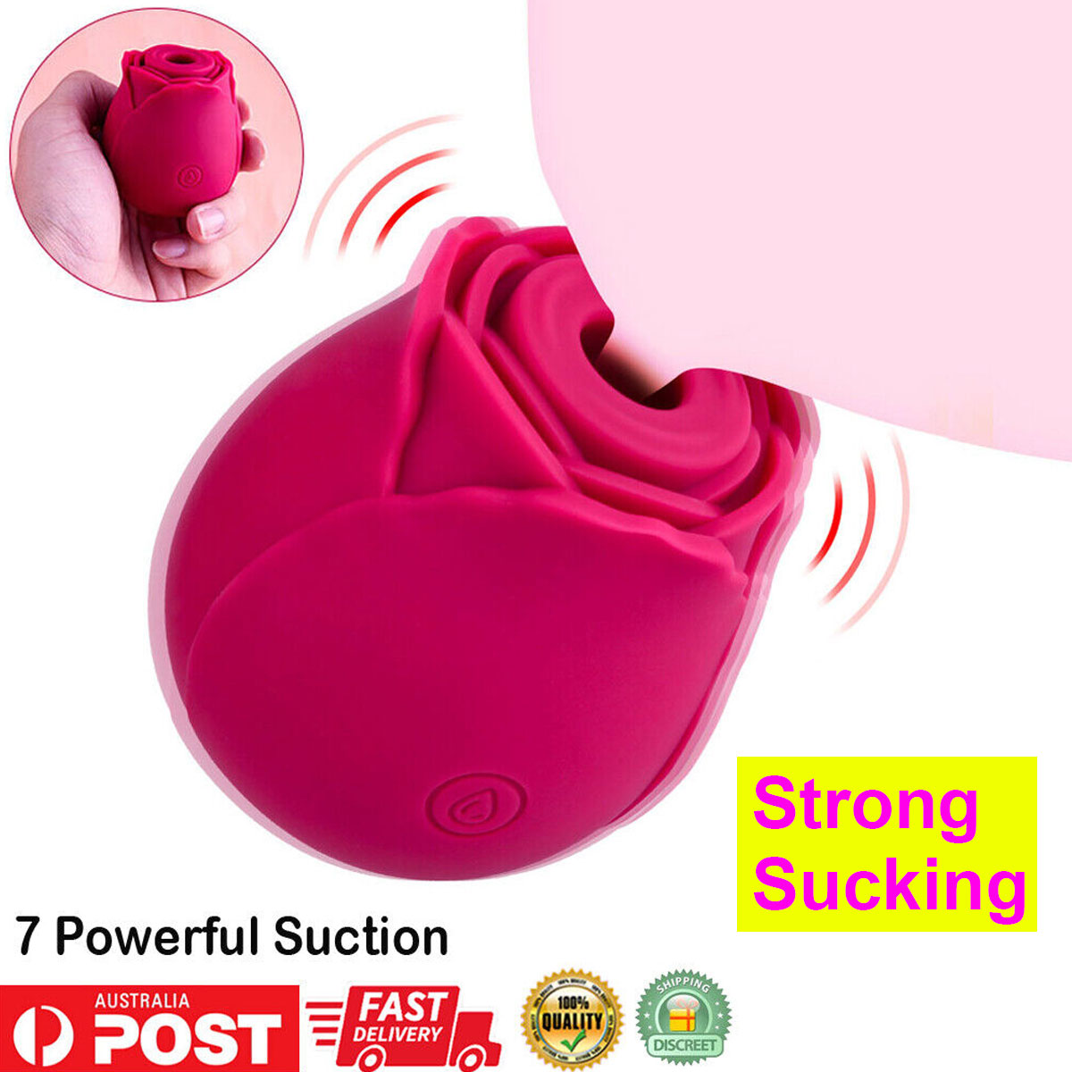 Clitoral Sucking Vibrator Clit Pussy Sucker Nipple Stimulator Women Oral Sex Toy - View #9