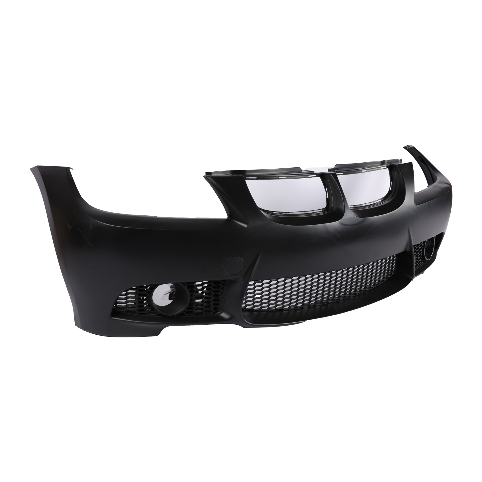 M3 Style Front Bumper Plastic Cover For BMW E90 320I 325I Sedan BLACK ...