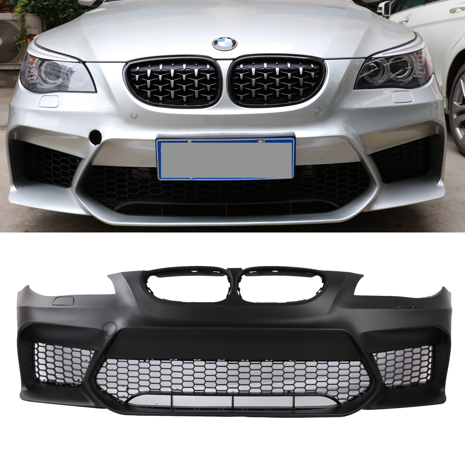 G30 M5 Style Front Bumper Cover For Bmw E60 E61 5 Series 04 10 528i 535i 550i Ebay