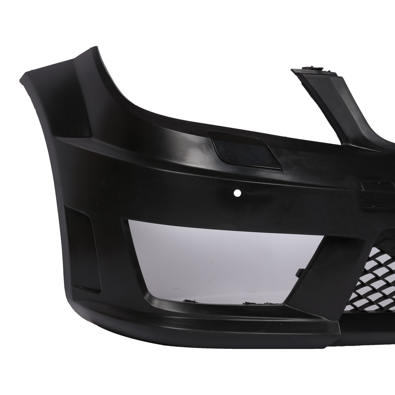 thumbnail image 2 of AMG Style Front Bumper Cover For 2012-2015 Mercedes Benz W204 C-Class (C250, C300, C350) | Unpainted Polypropylene W/ DRL & PDC Holes 2 of 6