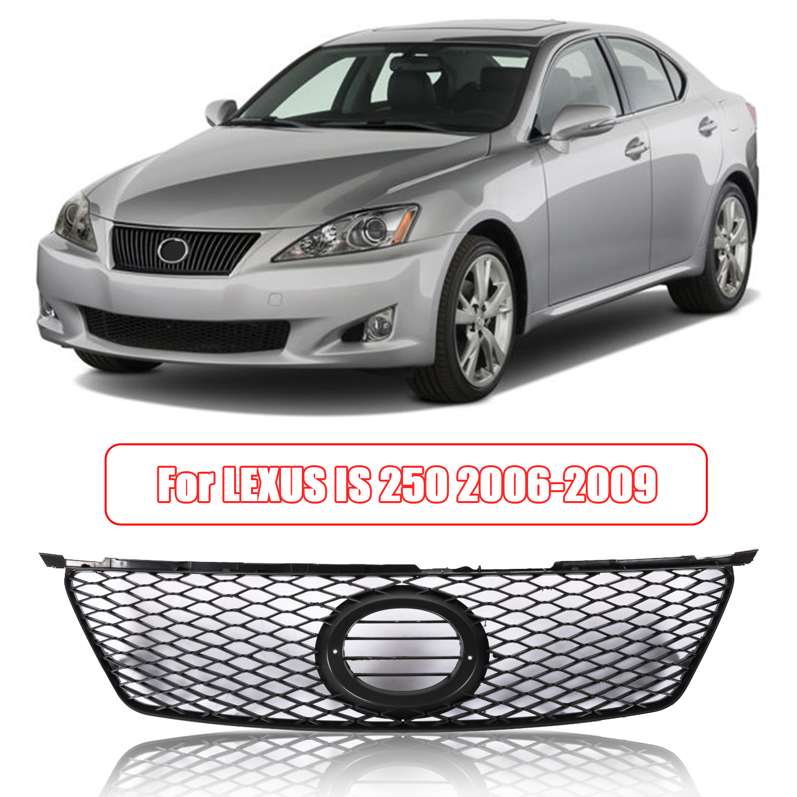 Front Grille Assembly For 2006-2008 Lexus IS250 – Action Crash 82341BN