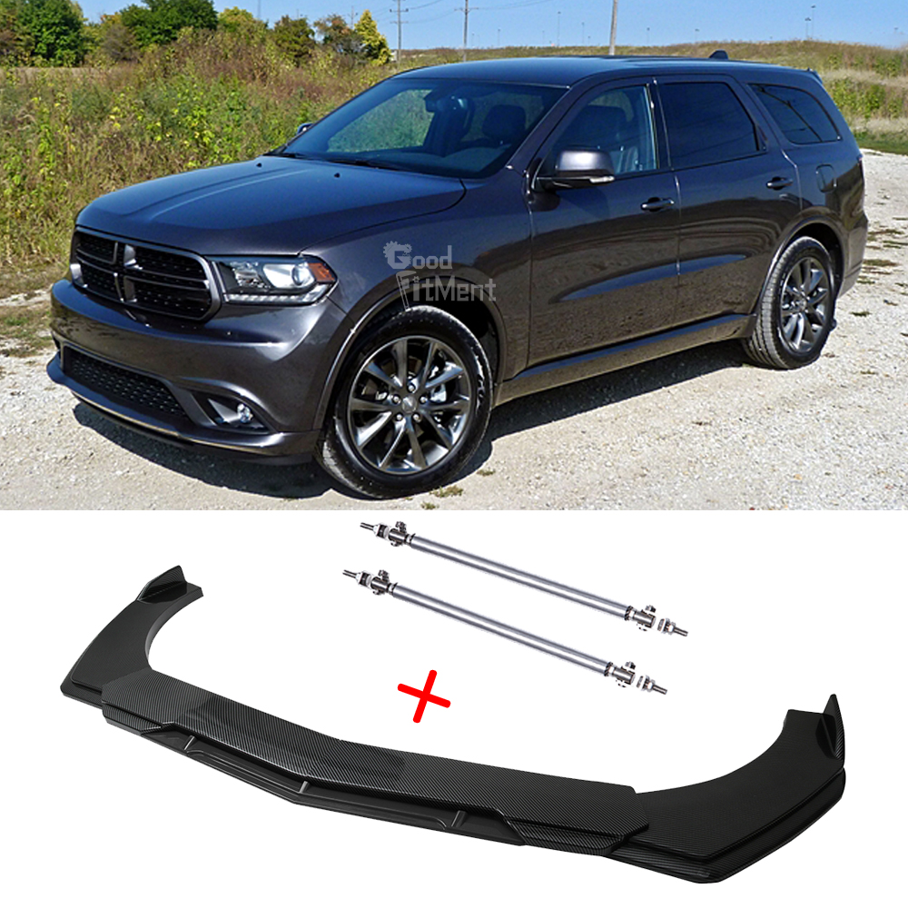 Dodge Durango Rt Accessories Rear Bumper Side Splitters For 2017-2020 ...