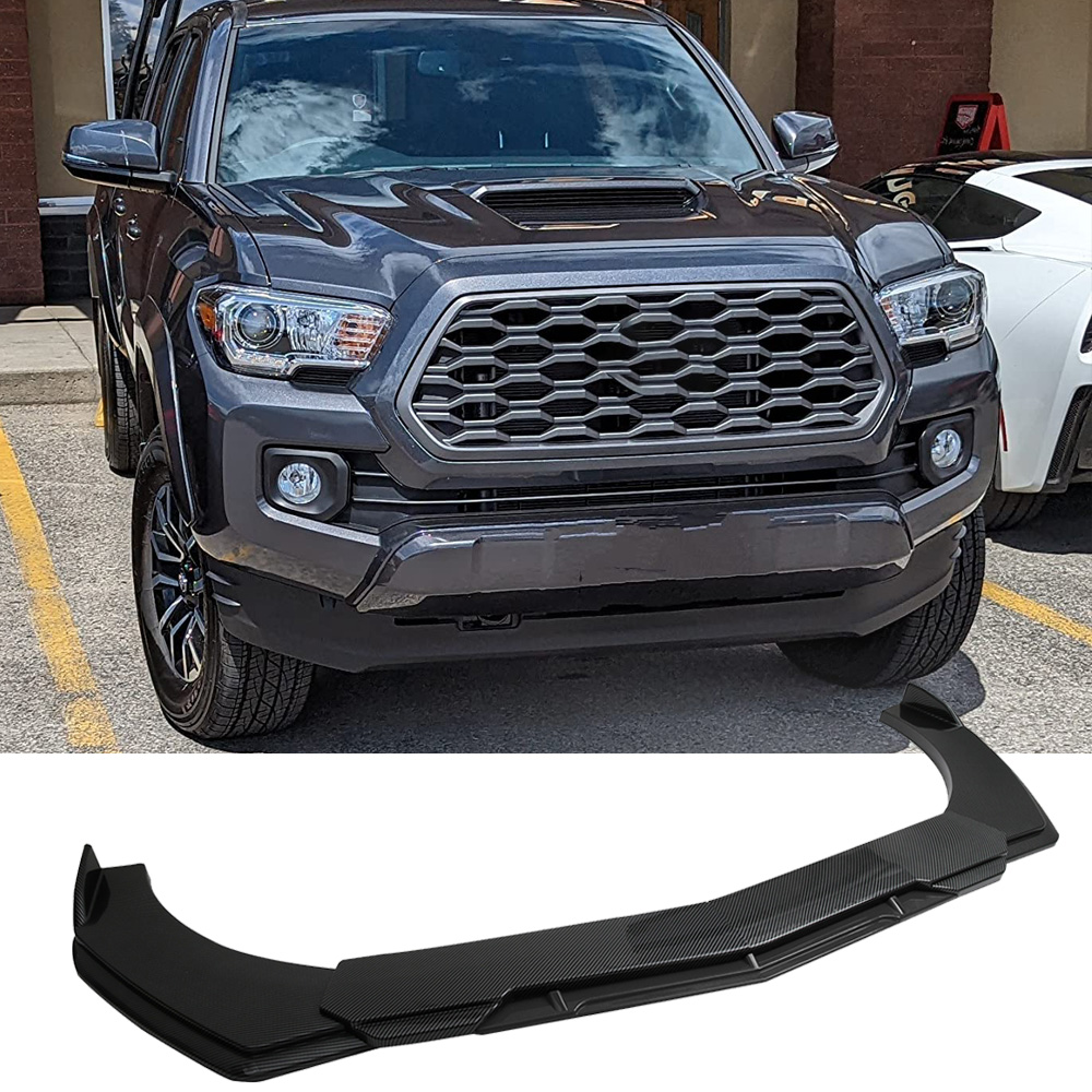 For Toyota Tacoma TRD Pro Pickup Carbon Front Bumper Lip Splitter