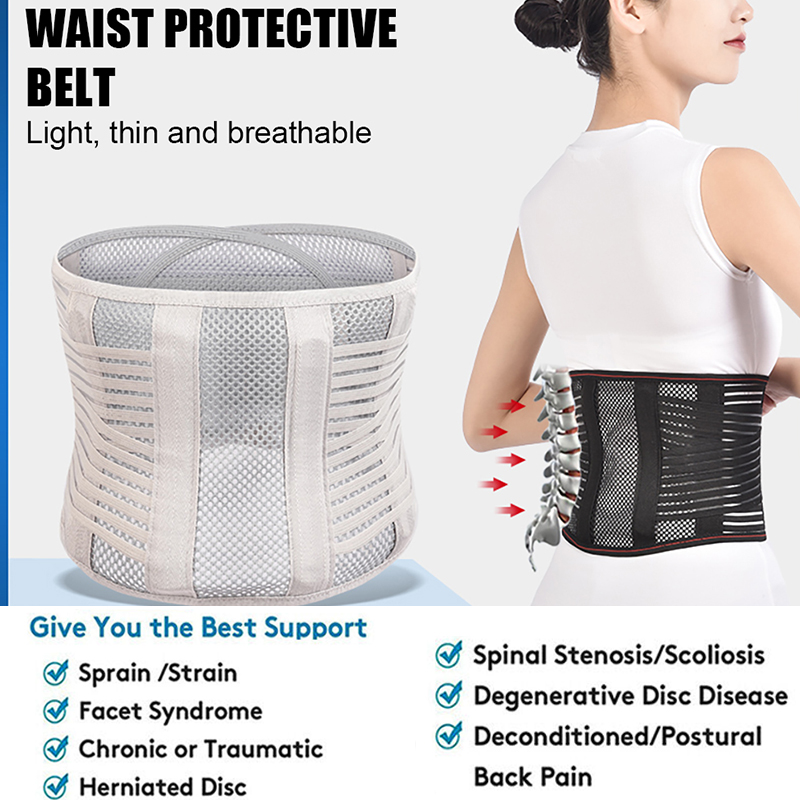 Medical Lower Back Brace Lumbar Back Support Belt for Women Waist