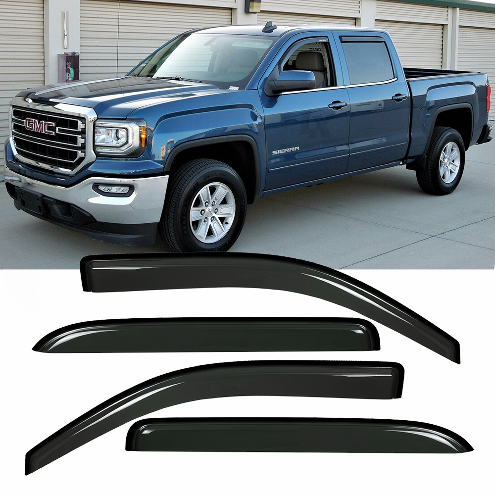 gmc sierra rain guards