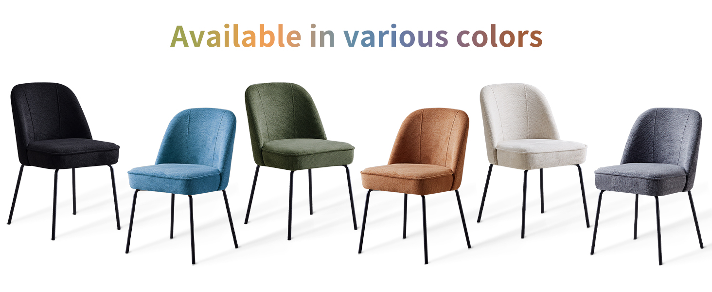 Dining Chairs Thickened Pad Velvet with Spring Cushion