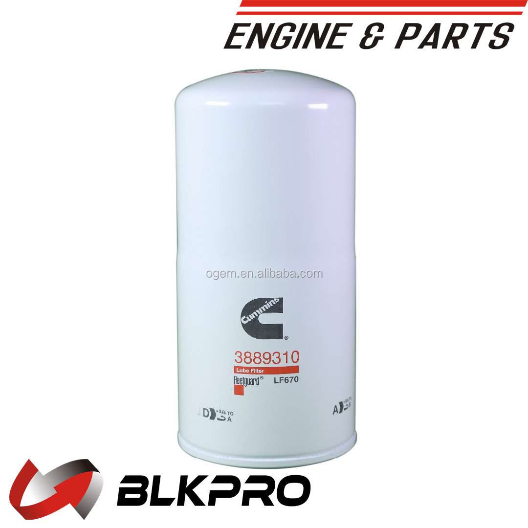 Engine LUB Oil Filter LF670 For Cummins N855 NT 14L 3889310