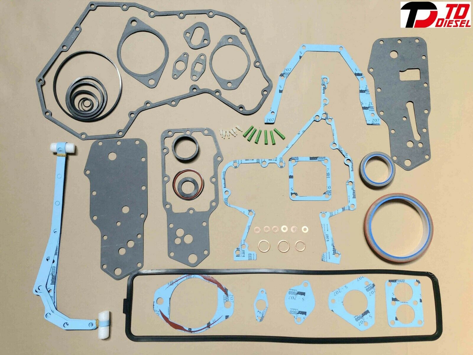 Cummins lower gasket set kit for dodge ram cummins 5 9 12v r fit dodge