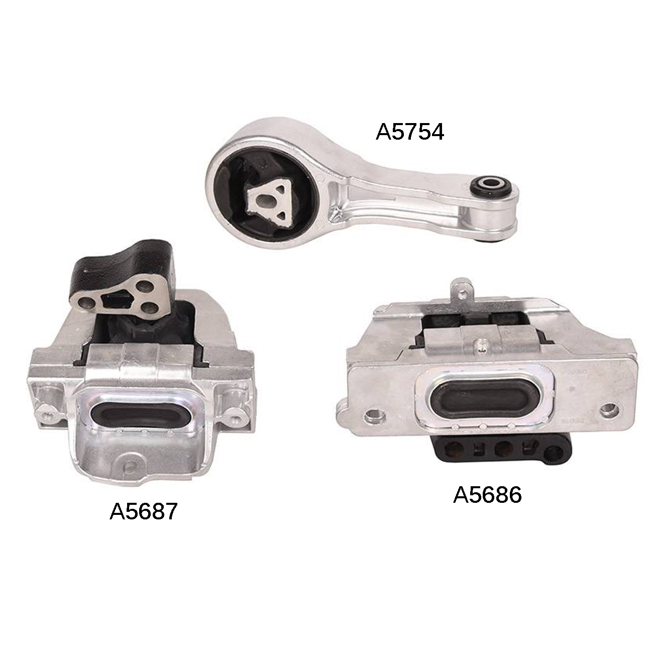 3Pcs Fits Dodge Journey 2.4L 20112017 Engine Motor & Trans Mount