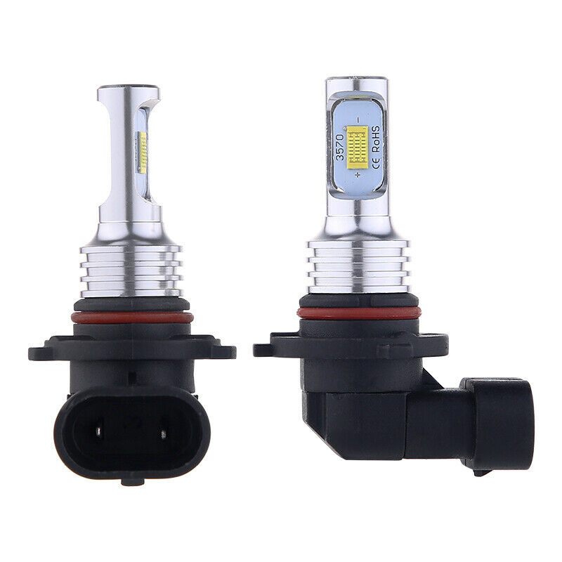 2X 9005 LED Headlight Bulb 8000K 35W For Honda Foreman Rubicon 500 Rancher 420