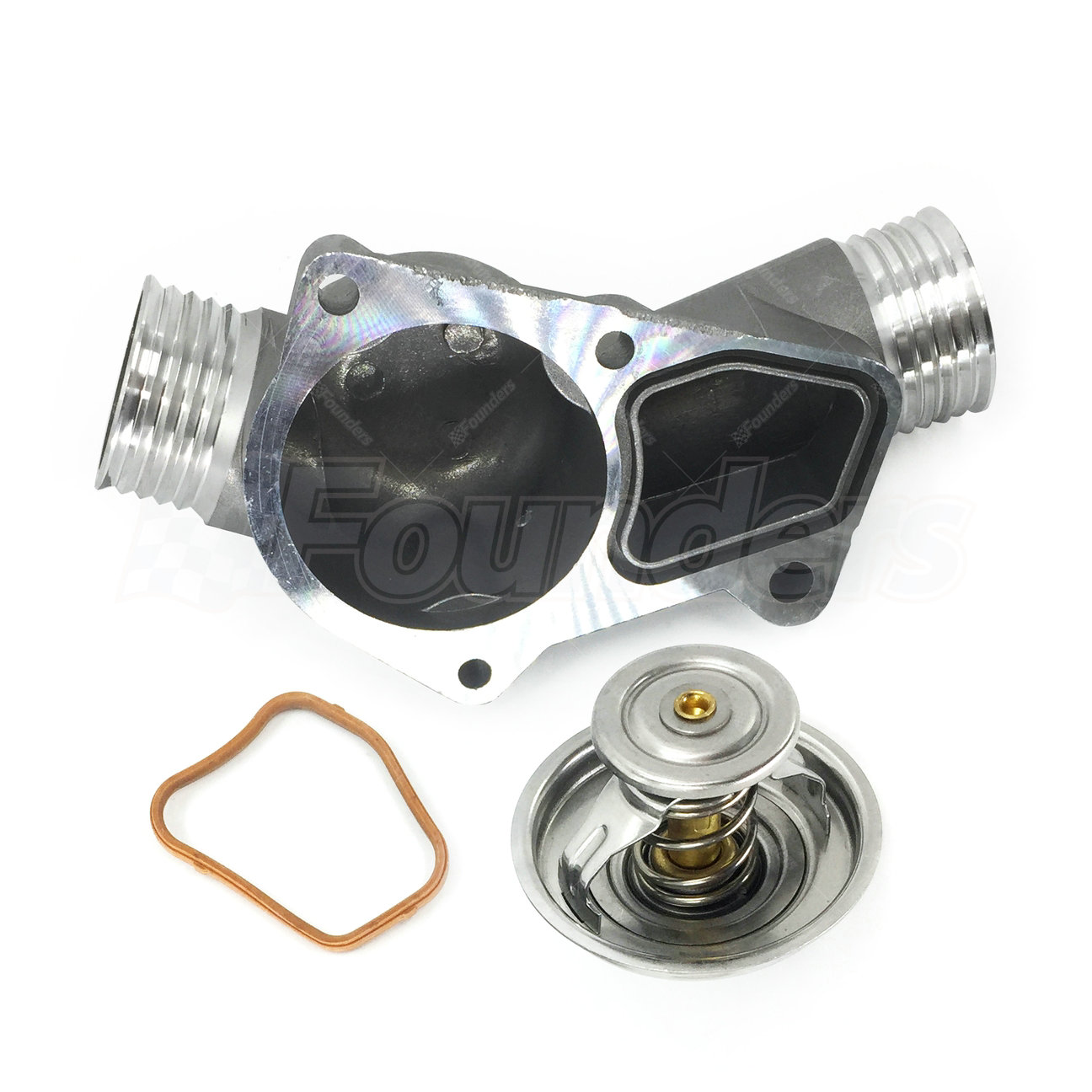 Thermostat w/ Aluminum Housing kit for BMW E34 E36 320i 323i 325i 520i