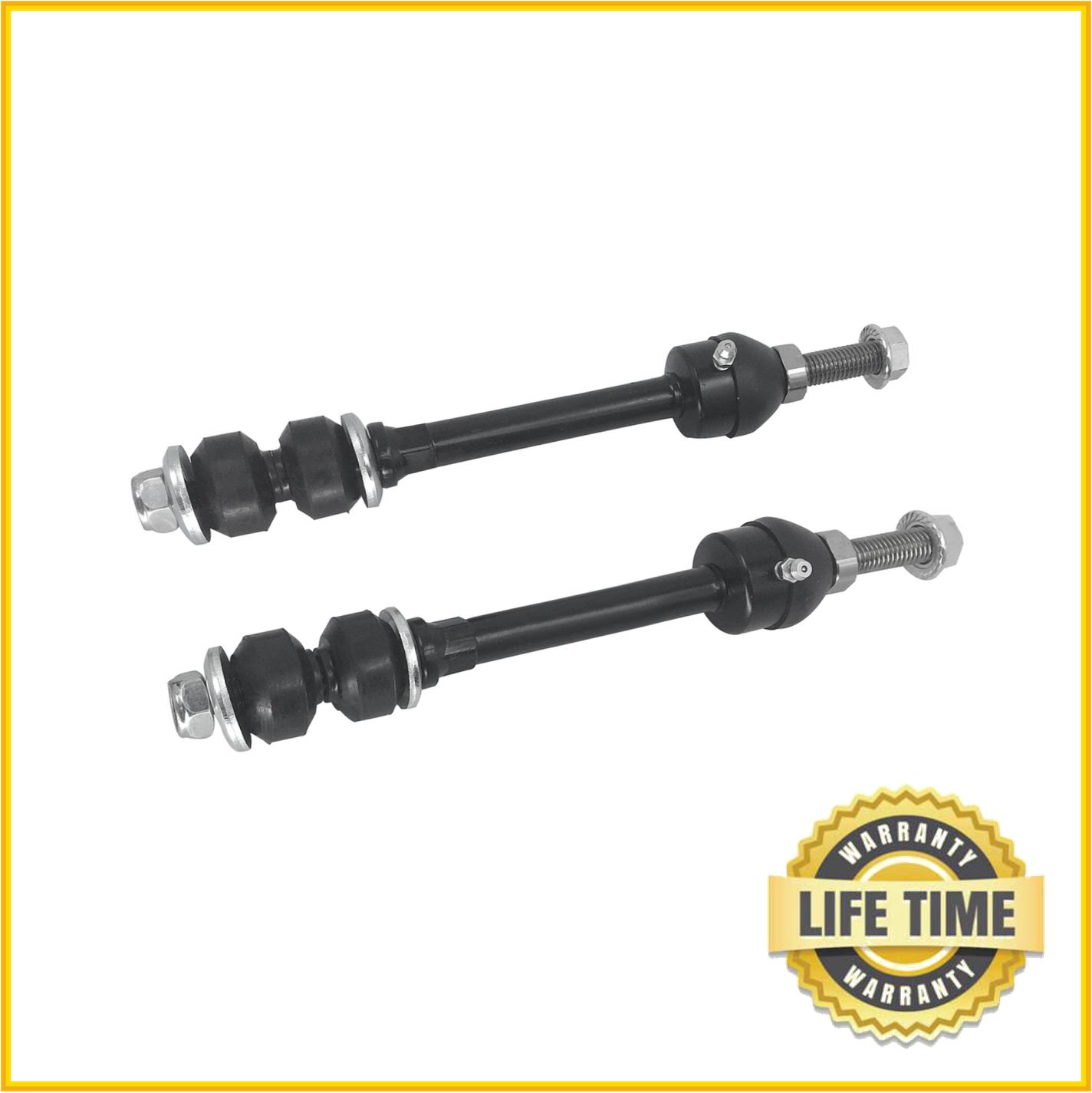 Front Stabilizer Sway Bar Links For 2005-2011 Dodge Dakota – 2WD & 4WD Pair With Bushings