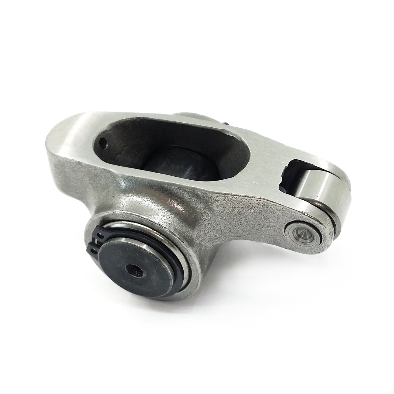 SBC Chevy Stainless Steel Roller Rocker Arms 1.6 Ratio 3/8 Studs 400