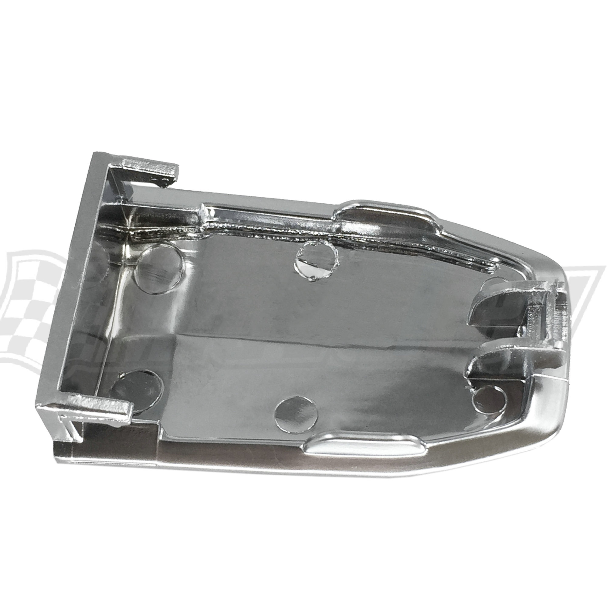 Front Door Handle Lock Cylinder Cover Chrome For Cadillac Escalade