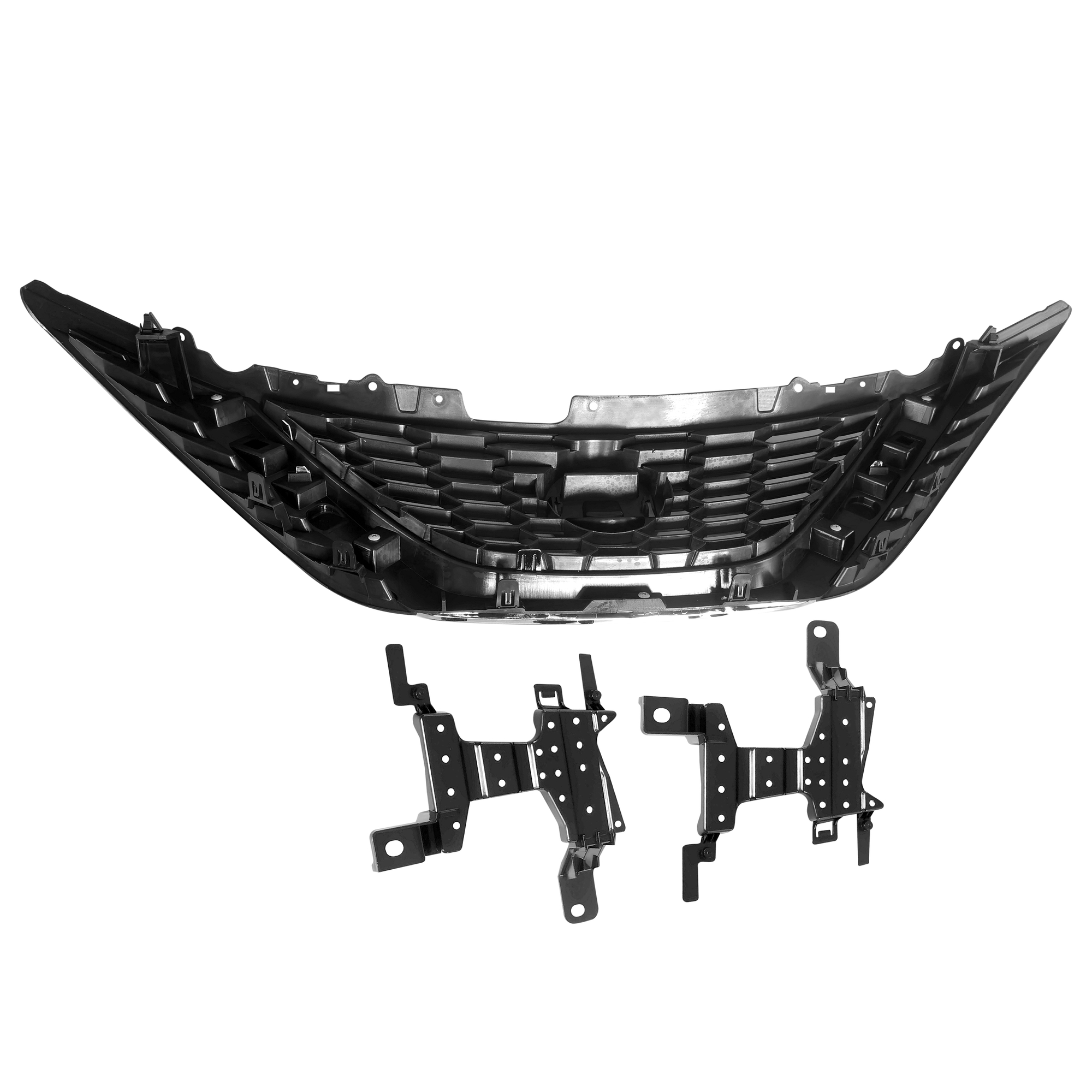 Replacement for Nissan Sentra 2016 2017 2018 Front Grille Bumper Upper Grille 62310-3YU0A NI1200279