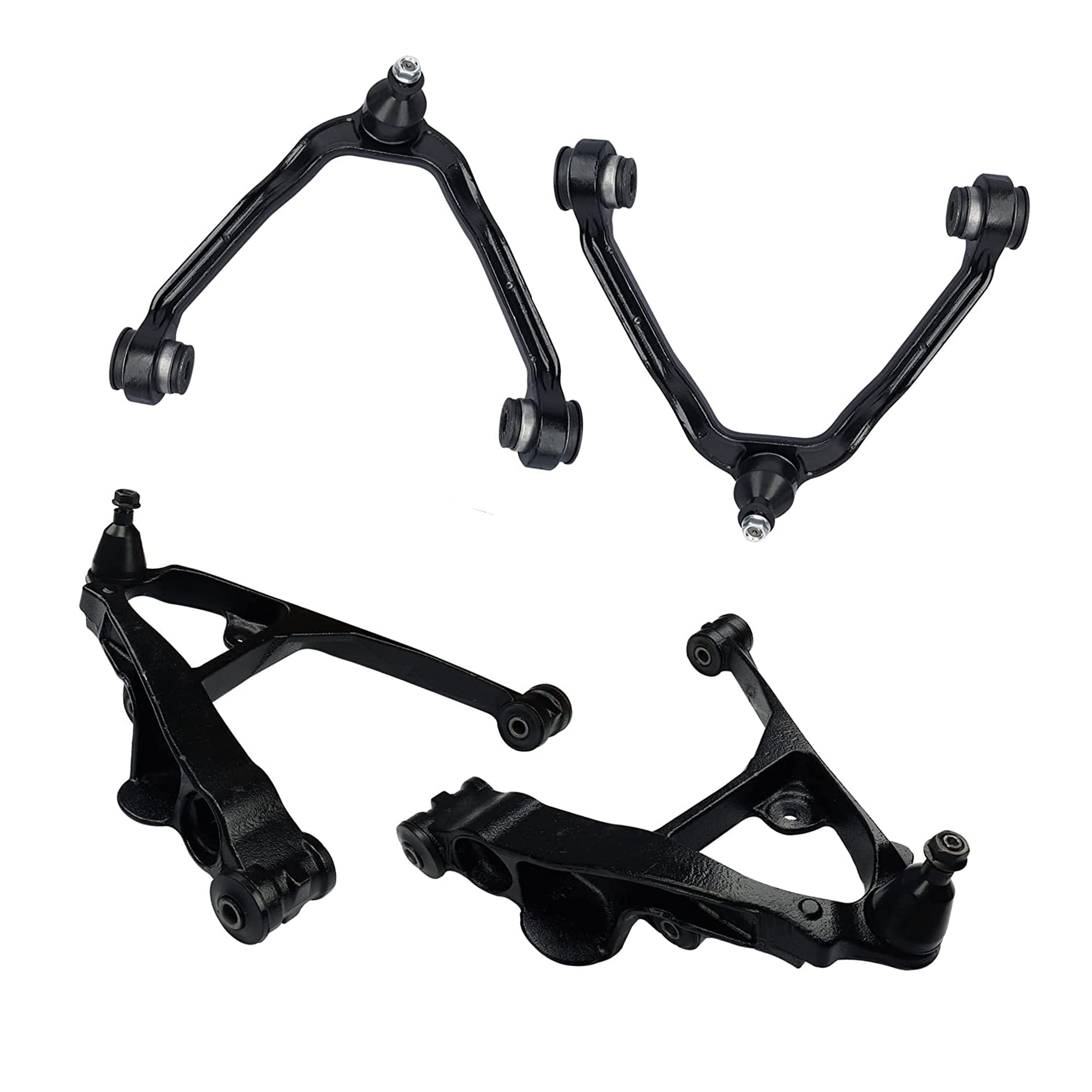 10pc Front Upper Control Arm Tie Rod End Kit for Avalanche Silverado Sierra 1500