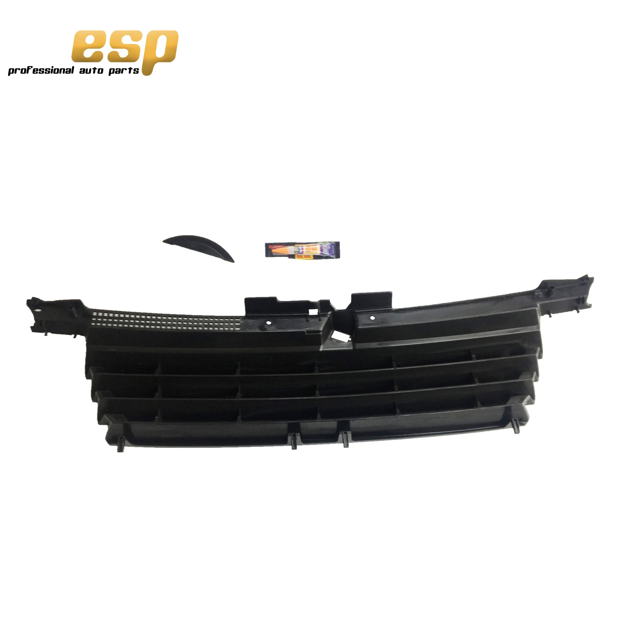 Front Badgeless Grill W/ Hood Notch Filler For 19992005 VW MK4 Jetta