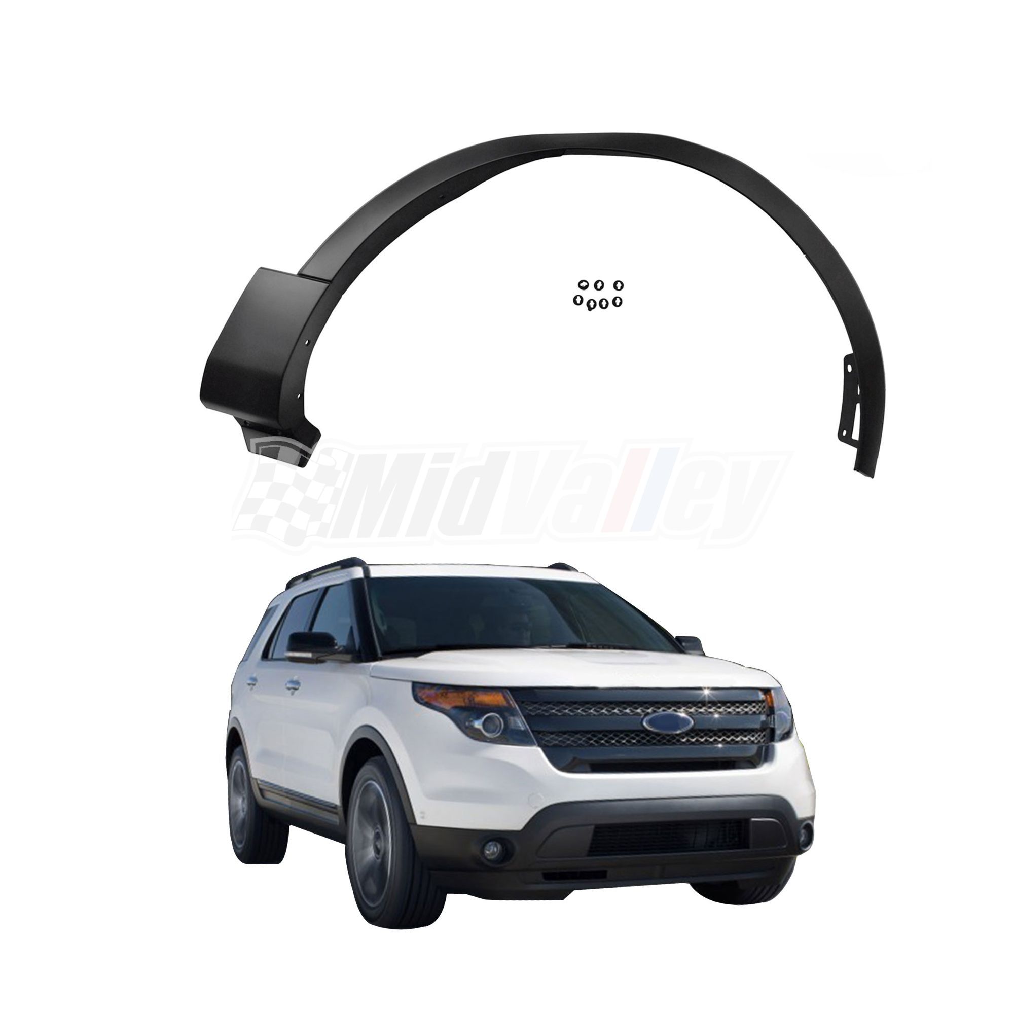 Wheel Arch Trim Front Right For 2016-2019 Ford Explorer