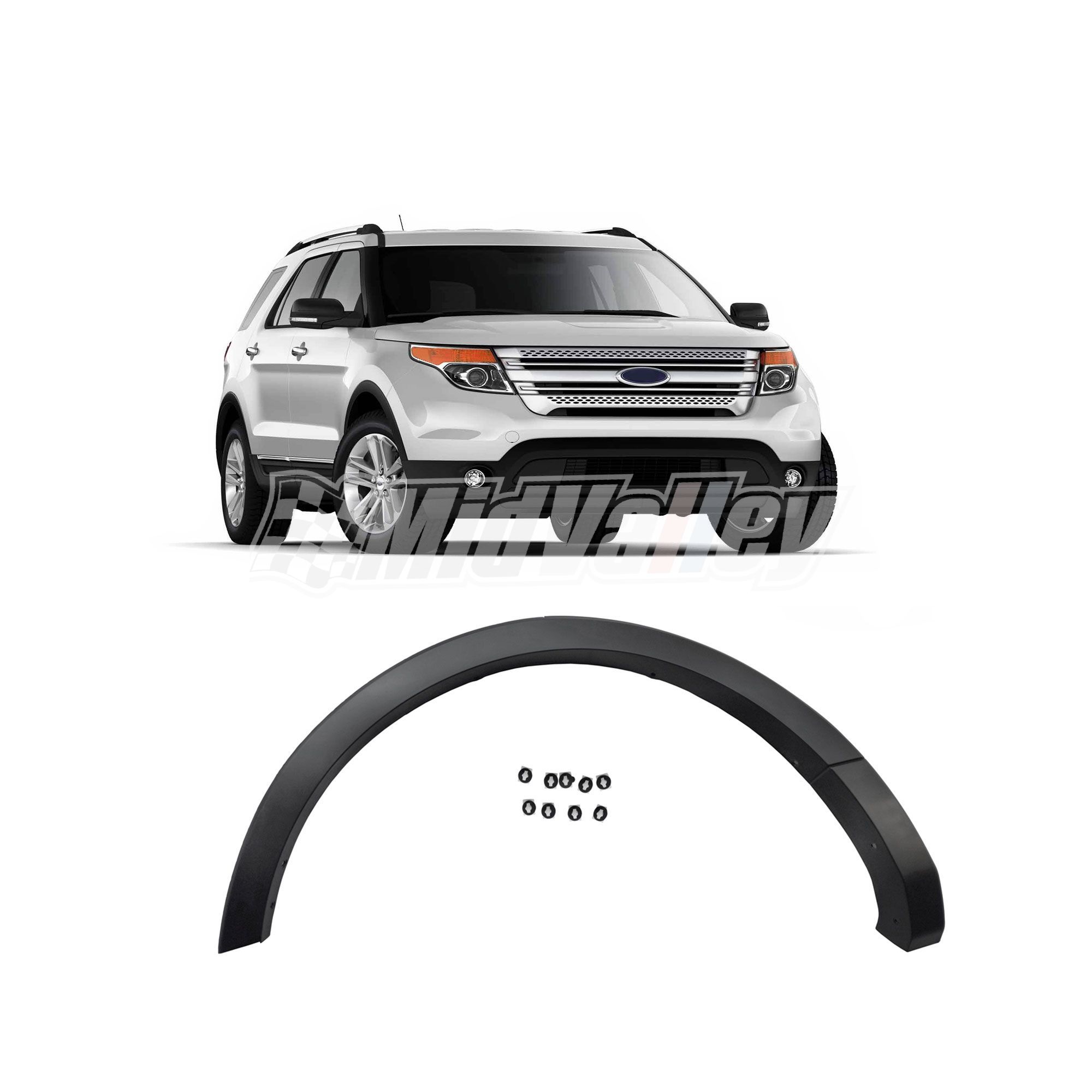 Wheel Arch Trim Wheel Opening Molding For 2011-2019 Ford Explorer