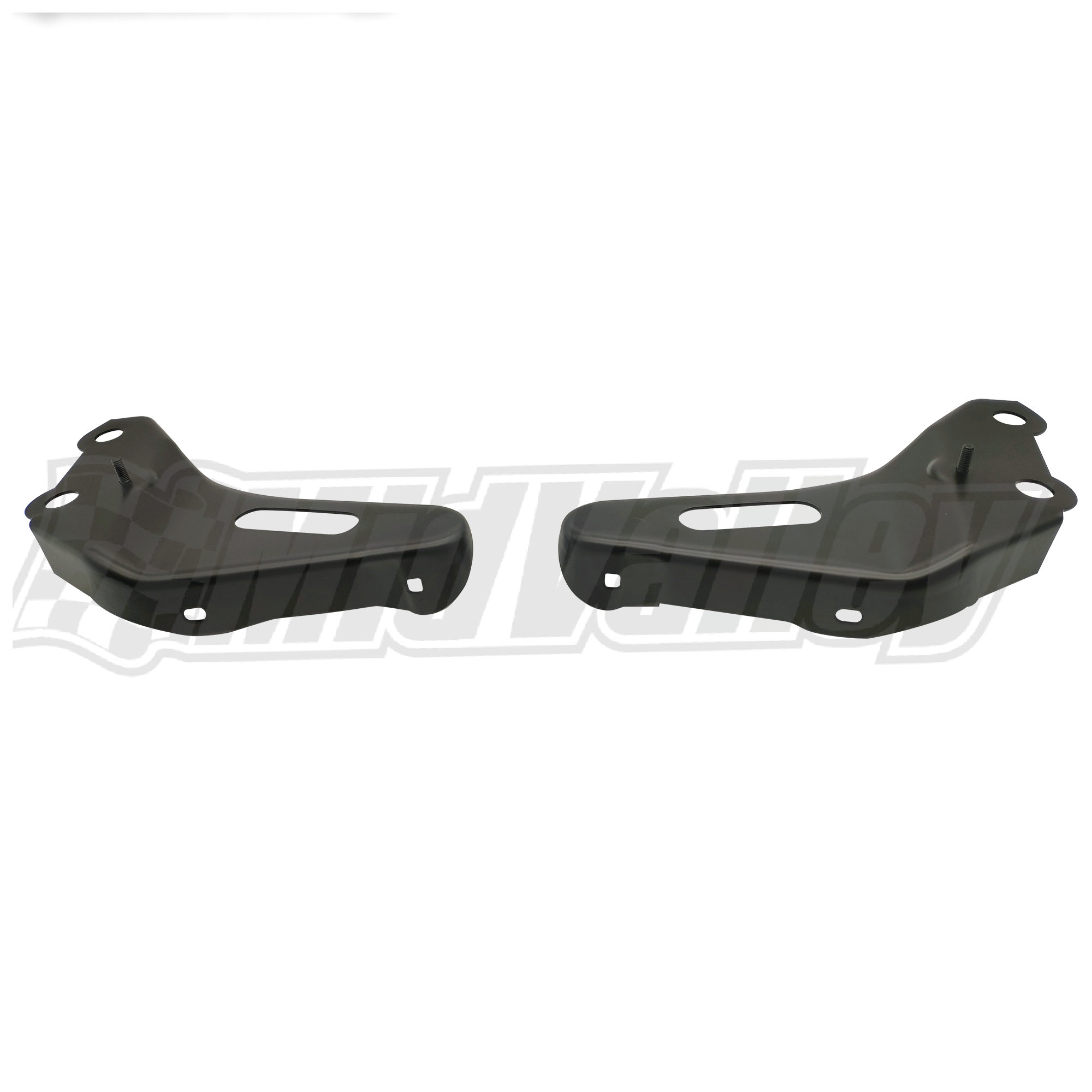 Paquete Para 1996-1998 4RUNNER LTD Parachoques Delantero Cromado Barra De La Barra De La Valanza Soporte W/FLARE HOLE TO1244101 TO1245101 TO1066121 TO1067121 TO1002172 TO10951788 34