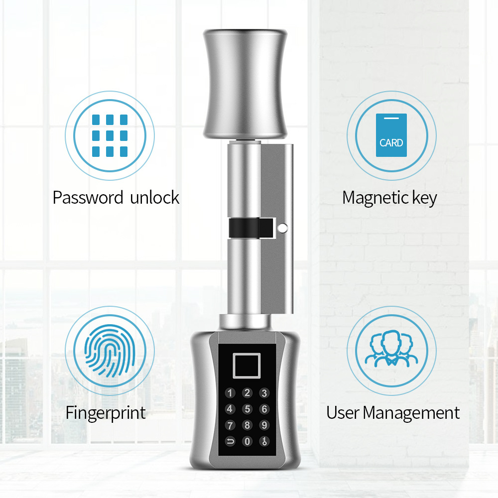 Biometrisch Fingerprint Scanner Turoffner Fingerabdruck Passwort Turschloss Vorhangeschlosser Baumarkt Grupotecc Com Ar