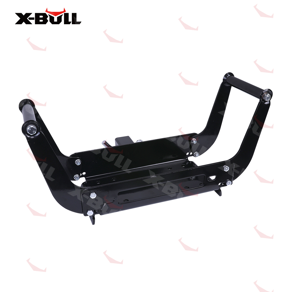 XBULL Winch Mounting Mount Plate Cradle Bull Bar Truck Trailer ATV